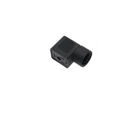 MENCOM SOLENOID VALVE CONNECTOR FORM B IND 2+G PG9 CG FW 1/2" 250VAC (BK)